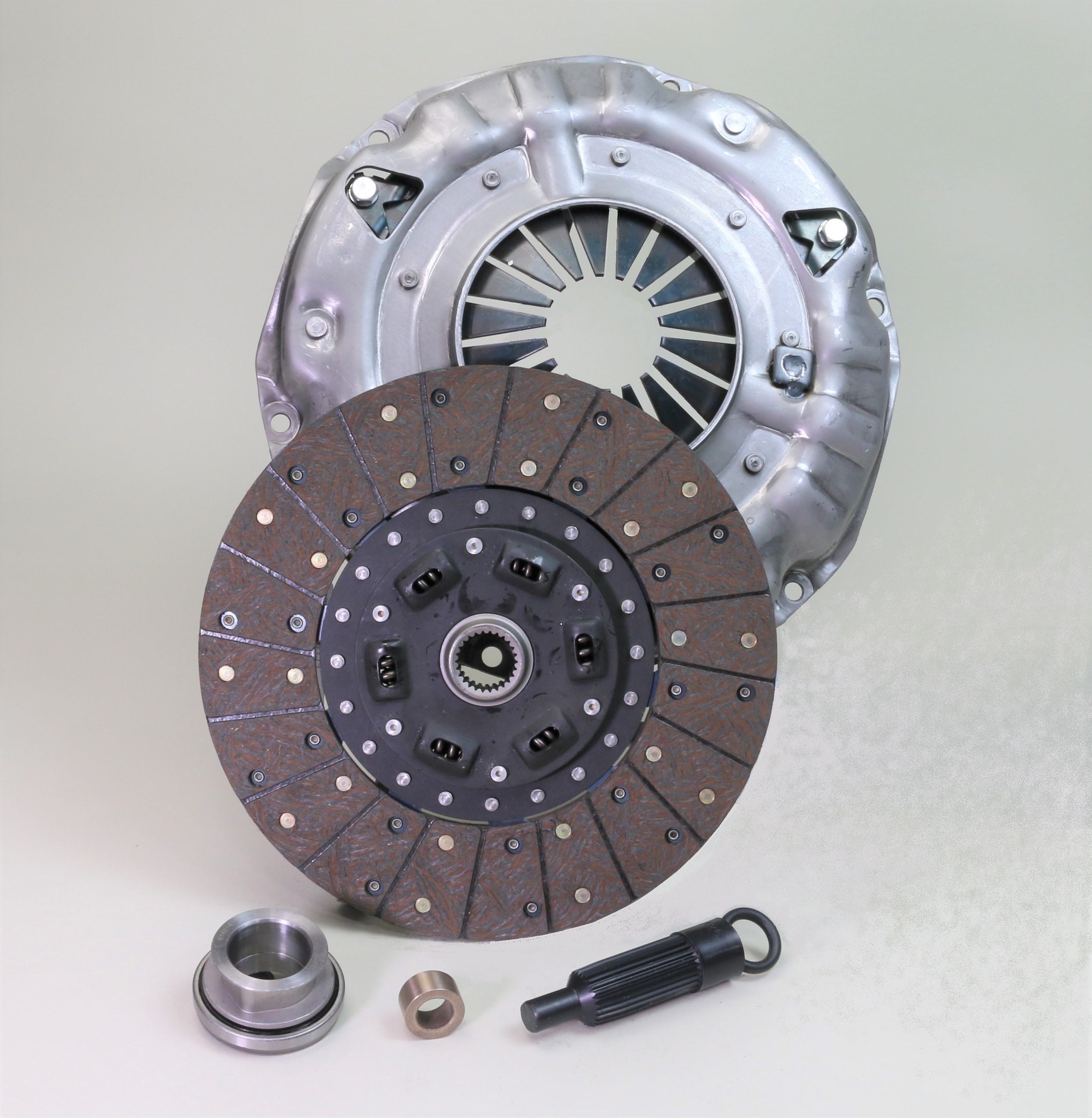 GM 11″ Organic clutch set 10Spline/ for SBC/ Mechanical Actuation